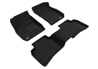 3D MAXpider ELEGANT 1st & 2nd Row Carpet Floor Mats for Cadillac XT4 2019-2025 - L1CD02004709
