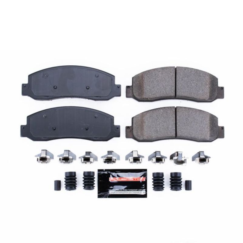 Power Stop 05-08 Ford F-250 Super Duty Front Z23 Evolution Sport Brake Pads w/Hardware PowerStop