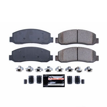 Power Stop 05-08 Ford F-250 Super Duty Front Z23 Evolution Sport Brake Pads w/Hardware PowerStop