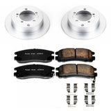 Power Stop 95-05 Chrysler Sebring Rear Z17 Evolution Geomet Coated Brake Kit