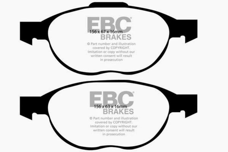 EBC BlueStuff Front Brake Pads - DP51524NDX