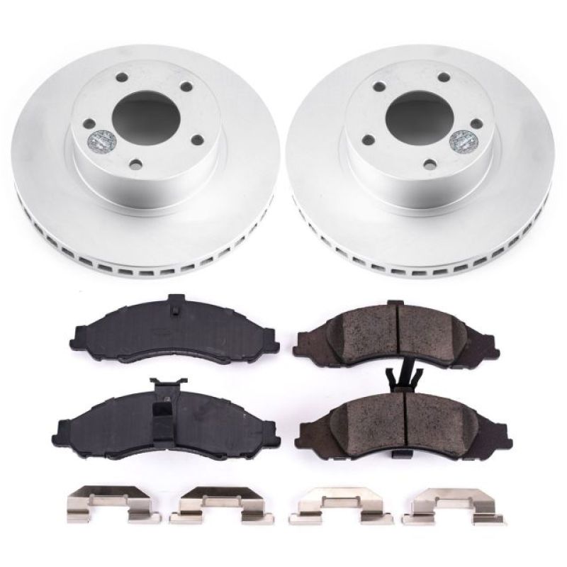 Power Stop 2004 Pontiac GTO Front Z17 Evolution Geomet Coated Brake Kit PowerStop