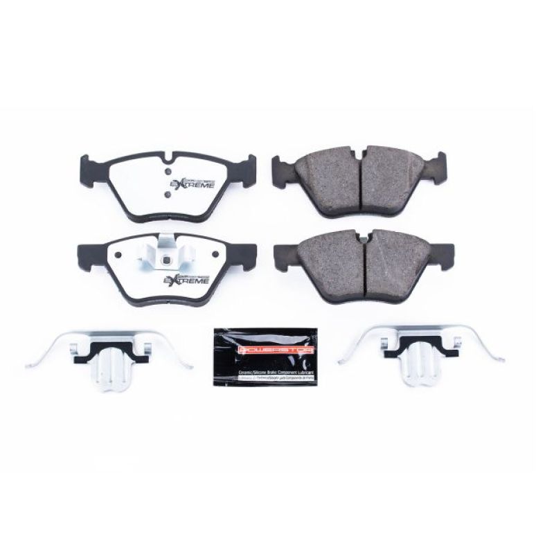 Power Stop 08-13 BMW 128i Front Z26 Extreme Street Brake Pads w/Hardware PowerStop