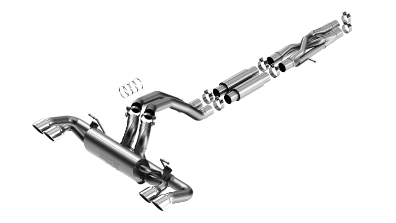 Borla 21-22 Jeep Wrangler Rubicon 392 6.4L V8 AT 4WD 4DR ATAK Cat-Back Exhaust (Stainless) Borla