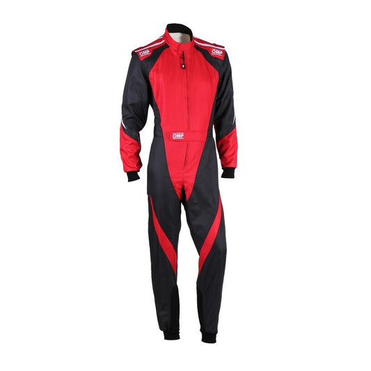 OMP KS-3X OVERALL FIA 8877-2022 (ADULT) BLACK / BLUE SZ 42