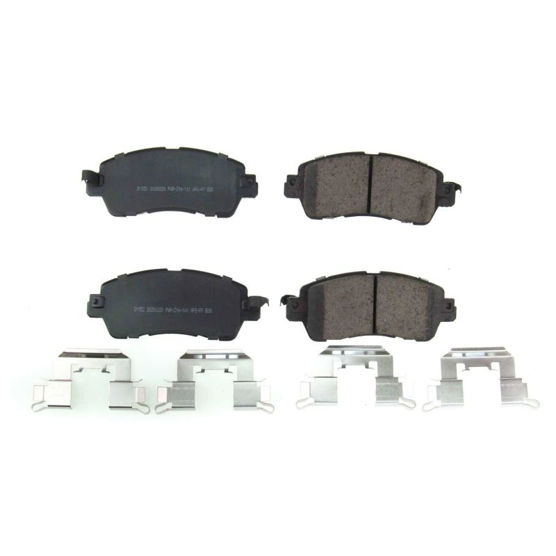 Power Stop 2016 Scion iA Front Z17 Evolution Ceramic Brake Pads w/Hardware PowerStop
