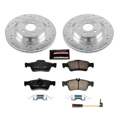 Power Stop 09-14 Mercedes-Benz CL550 Rear Z23 Evolution Sport Brake Kit PowerStop