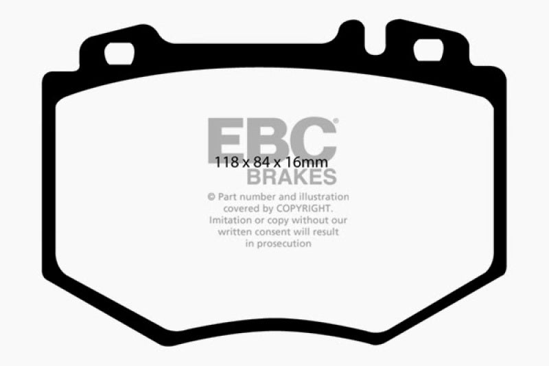 EBC RedStuff Front Brake Pads - DP31487C EBC