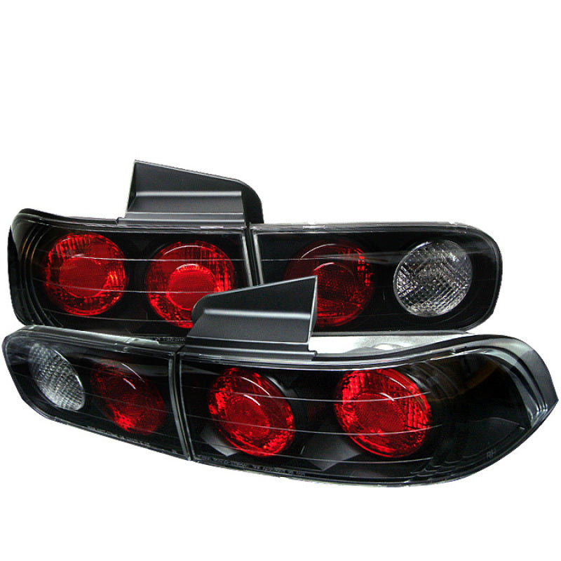 Spyder Acura Integra 94-01 4Dr Euro Style Tail Lights Black ALT-YD-AI94-4D-BK SPYDER