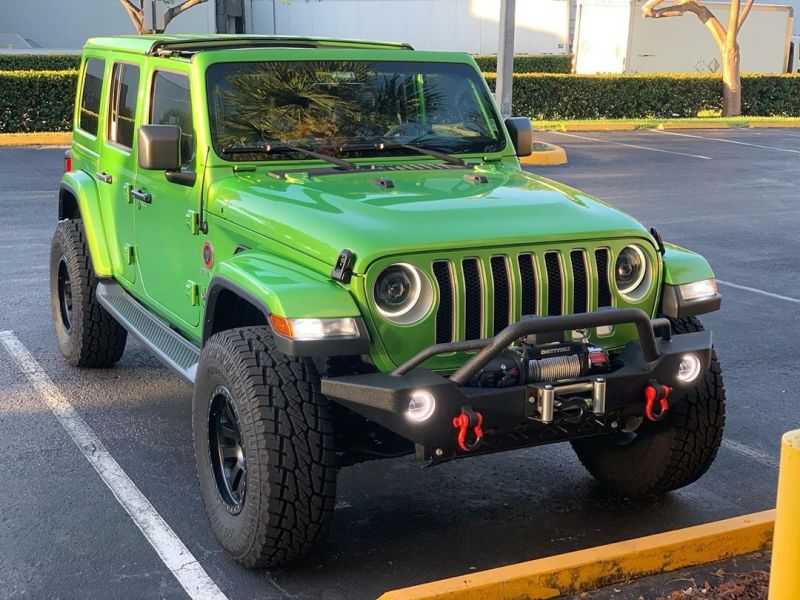 Oracle Jeep Wrangler JK/JL/JT High Performance W LED Fog Lights - ColorSHIFT w/o Controller ORACLE Lighting