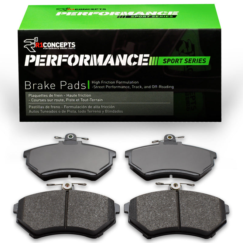 R1 Front Performance Brake Pads 1984-2023 Multi-Make Applications - 2115-0696-00