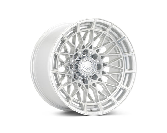 Vossen HFX-3 20x9 - 8x170 - ET18 - Deep Face - 125.1 - Silver Polished Wheel
