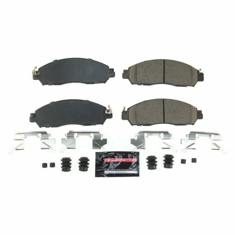 Power Stop 18-19 Nissan Leaf Front Z23 Evolution Sport Brake Pads w/Hardware PowerStop