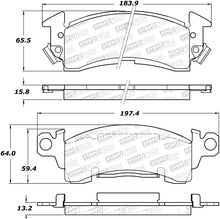 Load image into Gallery viewer, StopTech Premium Ceramic Brake Pads - 308.00520