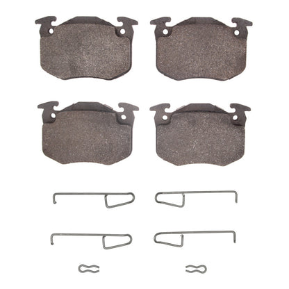 R1 Front Semi-Metallic Brake Pad Kit 1977-1989 Peugeot 604/505 - 2311-0453-01