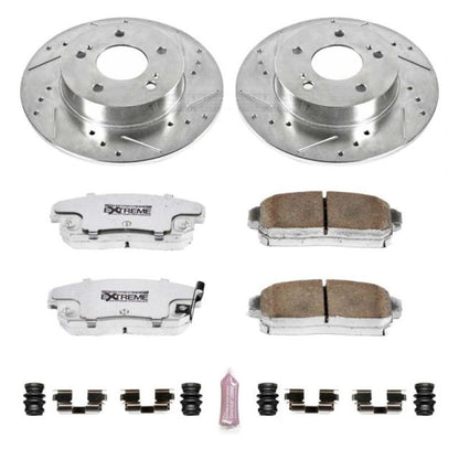 Power Stop 2001 Infiniti I30 Rear Z26 Street Warrior Brake Kit PowerStop