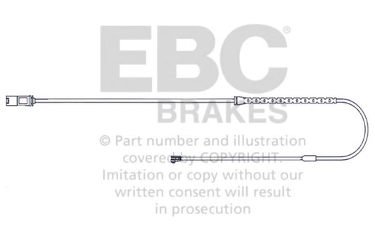 EBC 2010-2014 BMW X5 3.0L Turbo Rear Wear Leads EBC