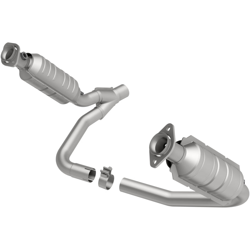 MagnaFlow Conv DF 05-06 Dodge Dakota/2006 Mitsubishi Raider 3.7L Y-Pipe Assembly Magnaflow