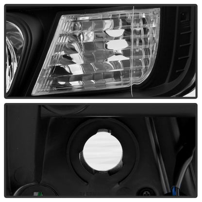 Spyder 04-15 Nissan Titan High-Power LED Module Equipped Headlights - Black (PRO-YD-NTI04PL-BK) SPYDER