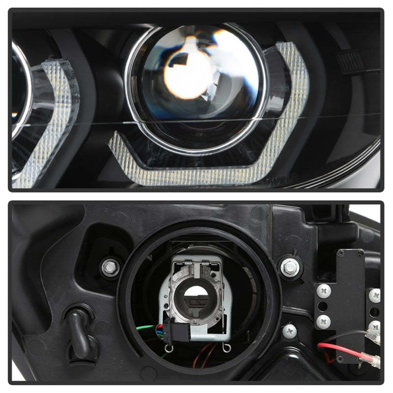 Spyder BMW Z4 09-13 Projector Headlights (Not Comp w Halogen) Black PRO-YD-BMWZ409HID-AFSSEQ-BK SPYDER