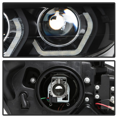 Spyder BMW Z4 09-13 Projector Headlights (Not Comp w Halogen) Black PRO-YD-BMWZ409HID-AFSSEQ-BK SPYDER