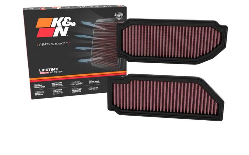 K&N 22-23 Mercedes Benz SL55 AMG V8 4.0L Replacement Air Filters (2 Per Box) K&N Engineering
