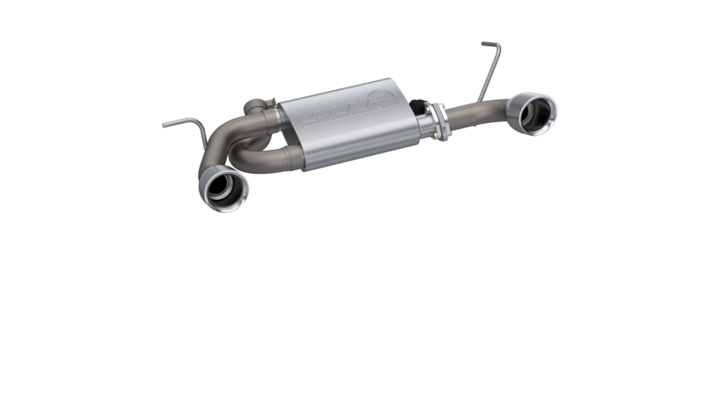 QTP 2018 Jeep Wrangler JL 304SS Screamer Cat-Back Exhaust 4DR w/4in Tips QTP