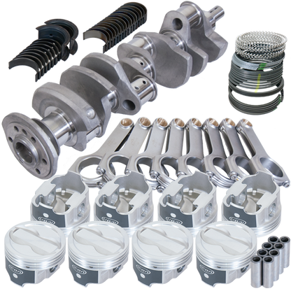 Eagle Chevy 350 3.750in Crank 5.700in H-Beam -18cc 4.030in Pistons Rotating Assembly