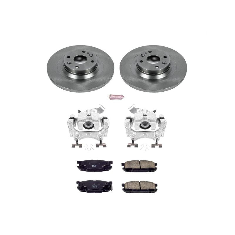 Power Stop 01-05 Mazda Miata Rear Autospecialty Brake Kit w/Calipers