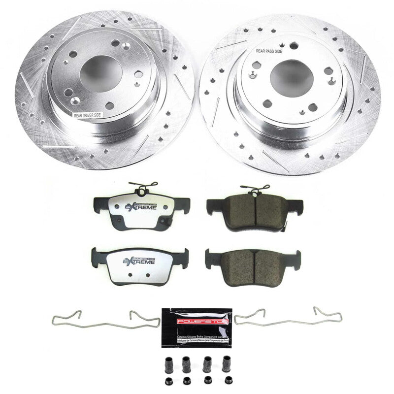 Power Stop 18-22 Honda Accord Rear Z26 Street Brake Kit PowerStop