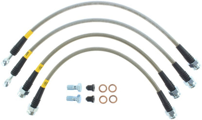 StopTech 07-13 Chevy Suburban/GMC Yukon XL Stainless Steel Rear Brake Line Kit Stoptech