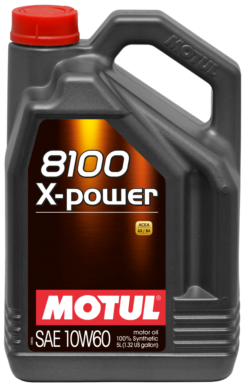 Motul 5L Synthetic Engine Oil 8100 10W60 X-Power Motul