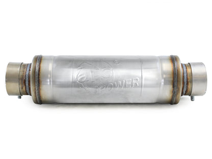 afe MACH Force-Xp Muffler 3 IN ID Center/Center x 5 IN Dia. x 19 IN Overall Length - Round Body