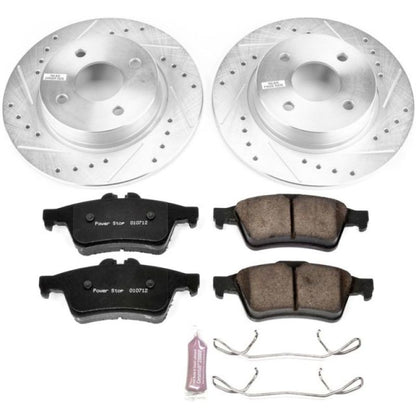 Power Stop 2018 Ford EcoSport Rear Z23 Evolution Sport Brake Kit PowerStop