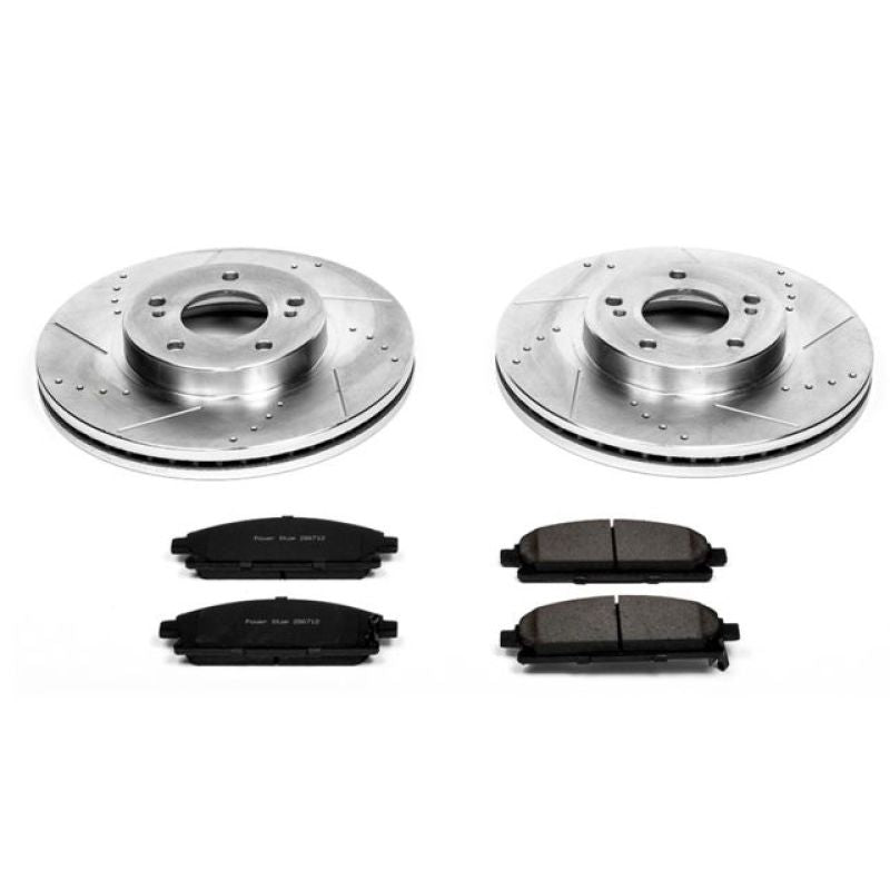 Power Stop 97-01 Infiniti Q45 Front Z23 Evolution Sport Brake Kit