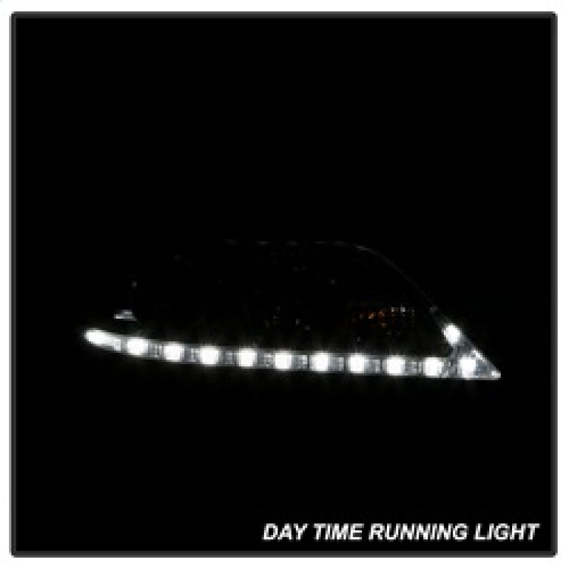 Spyder 11-14 Toyota Sienna Projector Headlights - DRL LED - Smoke PRO-YD-TSEN11-DRL-SM SPYDER