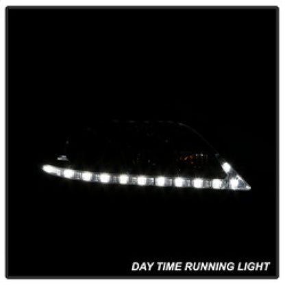 Spyder 11-14 Toyota Sienna Projector Headlights - DRL LED - Smoke PRO-YD-TSEN11-DRL-SM SPYDER