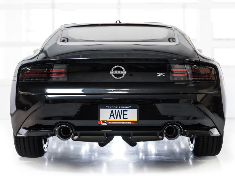 AWE 2023 Nissan Z RZ34 RWD Touring Edition Catback Exhaust System w/ Chrome Silver Tips AWE Tuning