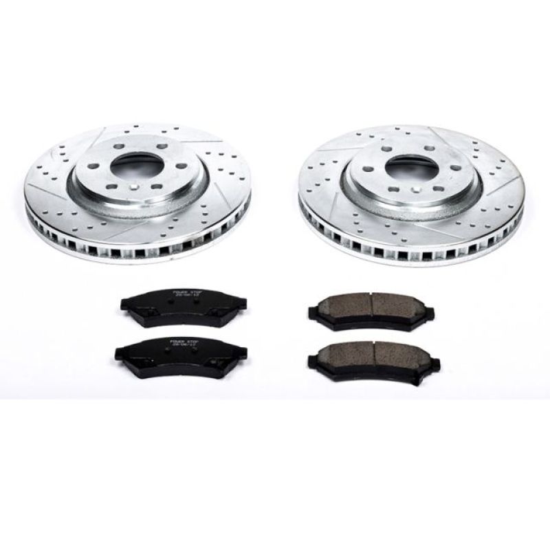 Power Stop 06-07 Buick Terraza Front Z23 Evolution Sport Brake Kit PowerStop