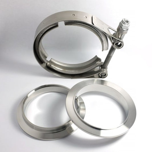 Stainless Bros 2.0in SS304 V Band Assembly 2 Flanges/1 Clamp