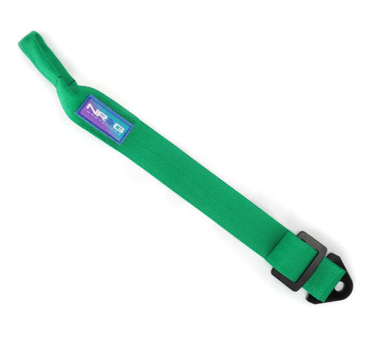 NRG Universal Tow Strap 24in Adjustable - Green - TOW-10GN