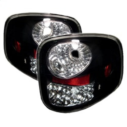 Spyder Ford F150 Flareside 97-03 LED Tail Lights Black ALT-YD-FF15097FS-LED-BK SPYDER