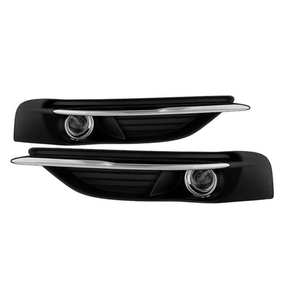 Spyder Chrysler 200 2011-2014 OEM Fog Light W/Universal Switch- Clear FL-C20011-C SPYDER