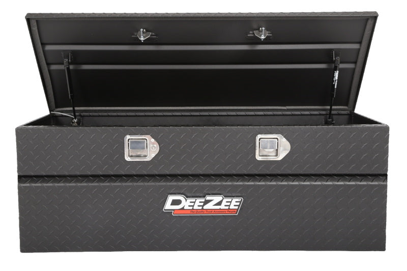 Deezee Universal Tool Box - Red Chest Black BT 46In (Txt Blk)