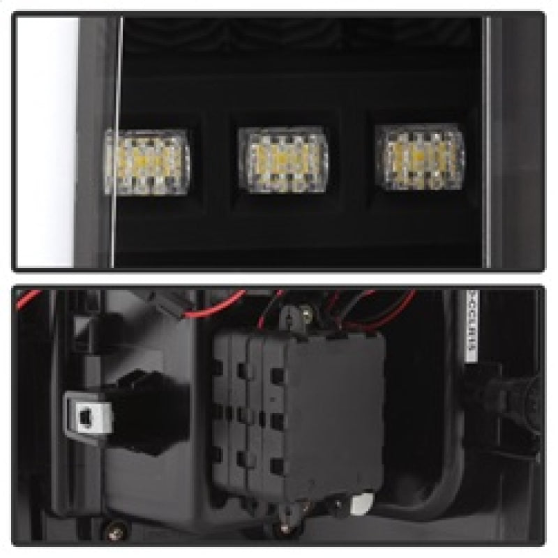 Spyder Chevy Colorado 2015-2017 Light Bar LED Tail Lights - Black ALT-YD-CCO15-LED-BK SPYDER