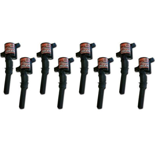 Granatelli 1997-2004 Ford 4.6/5.4L 2V 42KV Black Ignition Coil Pack - Set of 8 - Part 25-2001