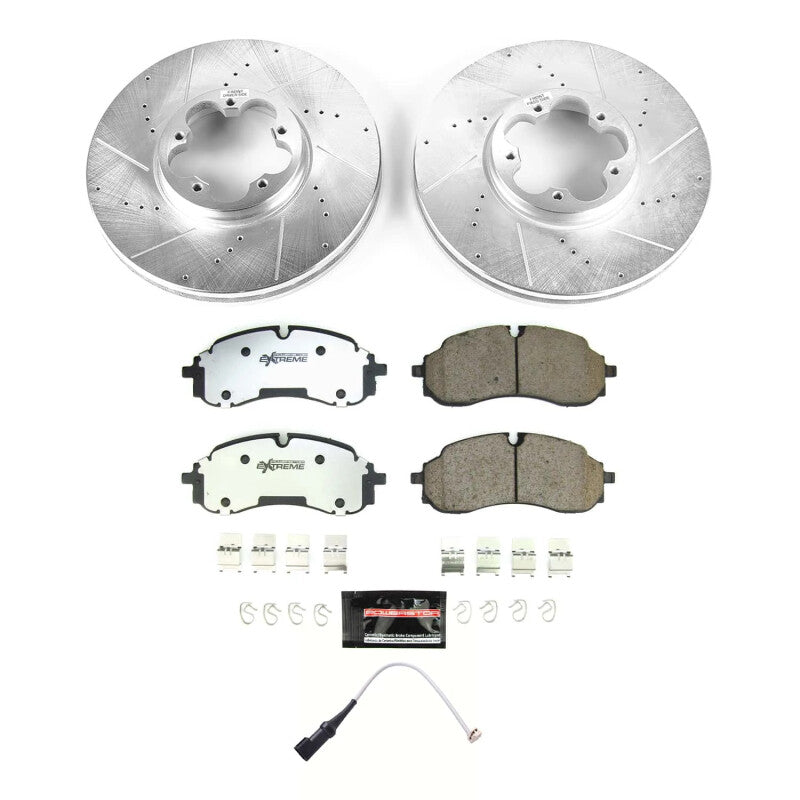 Power Stop 2022 Ford Transit-350 Front Z36 Truck & Tow Brake Kit PowerStop