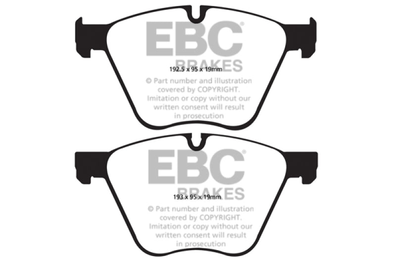 EBC YellowStuff Front Brake Pads - DP42007R