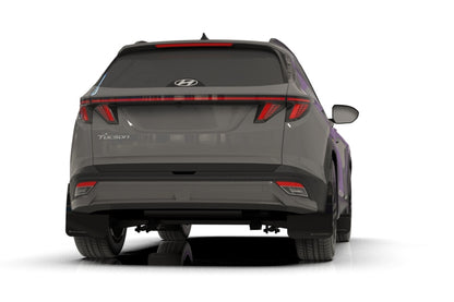 Rally Armor 2025+ Hyundai Tucson (Excl. ICE & XRT) Black UR Mud Flap w/ Dark Grey Logo