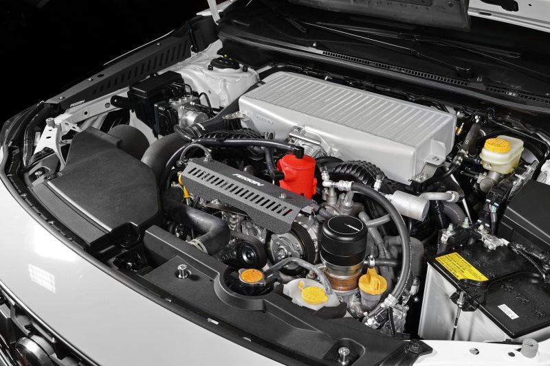 Perrin 22-23 Subaru WRX Air Oil Separator - Black Perrin Performance